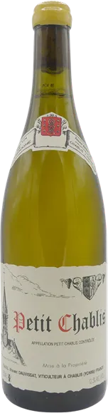 photo du vin Petit Chablis Blanc 2018 Domaine Vincent Dauvissat