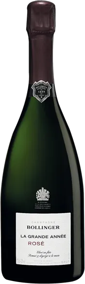 image du vin Champagne la Grande Année Rosé 2015 Bollinger