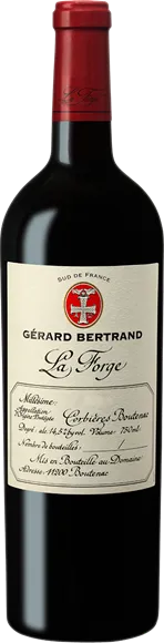 image du vin Corbières-Boutenac la Forge Rouge 2021 Gérard Bertrand