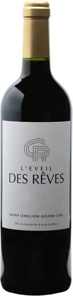 vue du vin Saint-Emilion Grand Cru l’Éveil des Rêves Rouge 2022 Château des Rêves