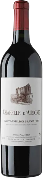photo du vin Château Ausone Chapelle d’Ausone Rouge 2003