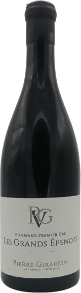 illustration du vin Pommard 1er Cru les Grands Epenots Rouge 2022 Domaine Pierre Girardin