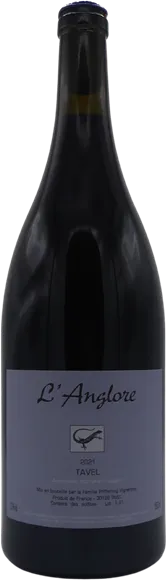 vue du vin Tavel l'Anglore Magnum Rosé 2021 - Domaine l'Anglore