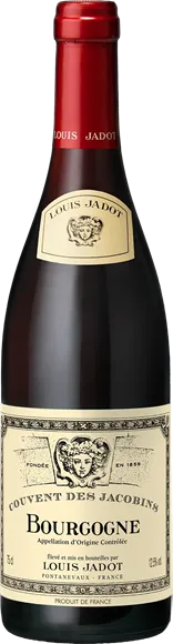 vue du vin Bourgogne Couvent des Jacobins Rouge 2022