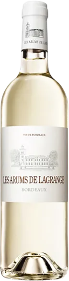 photos du vin Château Lagrange Bordeaux les Arums de Lagrange Blanc 2021
