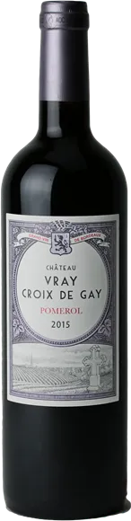 image du vin Château Vray Croix de Gay Rouge 2015