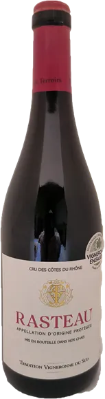 photo du vin Rasteau Rouge 2021 Tradition Vigneronne du Sud