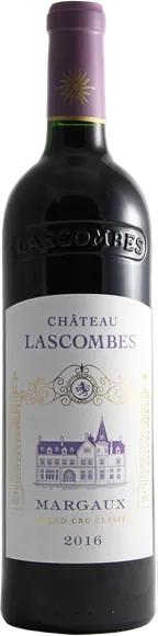 capture du vin Château Lascombes Margaux 2ème Cru Classé Rouge 2016