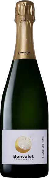 photo du vin Champagne Blanc Suprême Brut Bonvalet