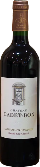 photo du vin Château Cadet-Bon Saint-Emilion Grand Cru Rouge 2012