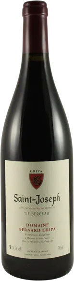 photos du vin Saint-Joseph le Berceau Rouge 2017 Domaine Bernard Gripa