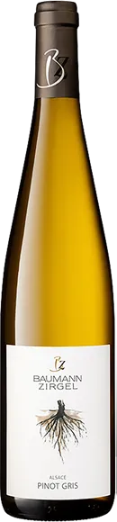 illustration du vin Alsace Pinot Gris Blanc 2022 Domaine Baumann-Zirgel
