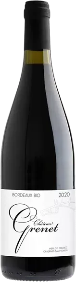 photo du vin Bordeaux Château Grenet Rouge 2020 Domaine Chibaou