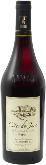 capture du vin Côtes du Jura Rubis Rouge 2023 Domaine Jean-Luc Mouillard
