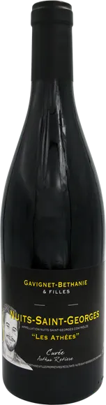 illustration du vin Nuits-Saint-Georges Aux Athées Cuvée Arthur Retiere Rouge 2022 Domaine Gavignet-Béthanie et Filles
