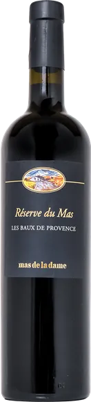 image du vin les Baux de Provence Réserve du Mas Rouge 2022 Mas de la Dame