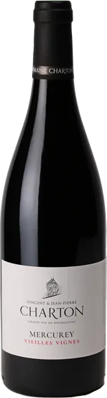 capture du vin Mercurey Vieilles Vignes Rouge 2022 Domaine Charton