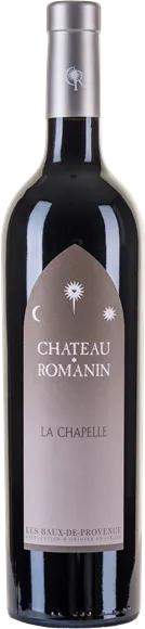 illustration du vin les Baux de Provence la Chapelle Rouge 2021 Château Romanin