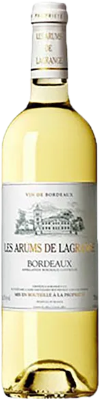 vue du vin Château Lagrange Bordeaux les Arums de Lagrange Blanc 2020