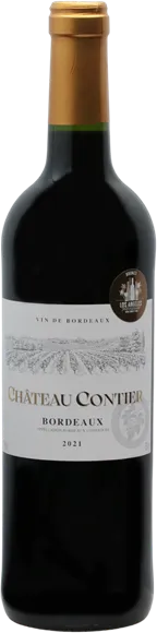 photo du vin Château Contier Bordeaux Rouge 2021