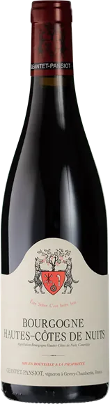 vue du vin Bourgogne Hautes Côtes de Nuits Rouge 2023 Domaine Geantet-Pansiot