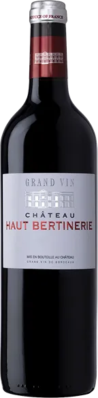 photo du vin Château Haut Bertinerie Grand Vin Rouge 2020