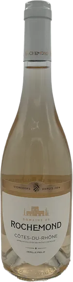 capture du vin Côtes du Rhône Rosé 2024 Domaine de Rochemond