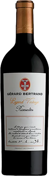 aperçu du vin Rivesaltes Legend Vintage Ambré Rouge 1974 Gérard Bertrand