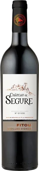 photo du vin Fitou Vieilles Vignes Rouge 2023 Château de Ségure
