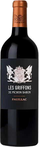 photo du vin les Griffons de Pichon Baron Rouge 2019 Château Pichon Baron