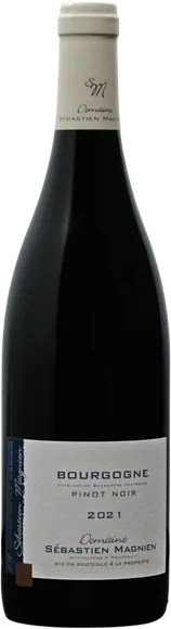 photo du vin Bourgogne Pinot Noir Rouge 2021 Domaine Sébastien Magnien