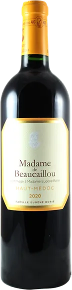 photo du vin Château Ducru-Beaucaillou Madame de Beaucaillou Rouge 2020