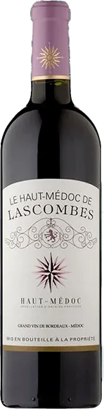 image du vin Château Lascombes le Haut-Médoc de Lascombes Rouge 2018