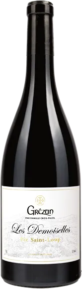 capture du vin Pic Saint-Loup les Demoiselles Rouge 2023 Famille Cros-Pujol