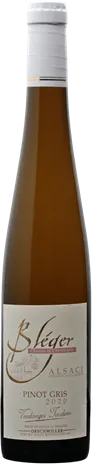 photo du vin Alsace Pinot Gris Vendanges Tardives Moelleux Blanc 2020 Domaine Claude et Christophe Bléger