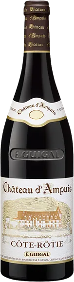 vue du vin Côte Rôtie Château d’Ampuis Rouge 2018 Maison Guigal