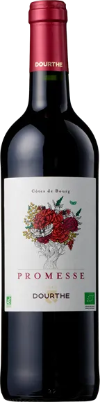 photo du vin Vignobles Dourthe Côtes de Bourg Promesse Rouge 2020