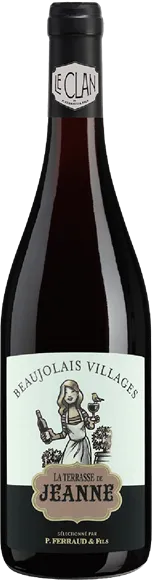 photo du vin Beaujolais Villages la Terrasse de Jeanne Rouge 2022 le Clan P. Ferraud et Fils