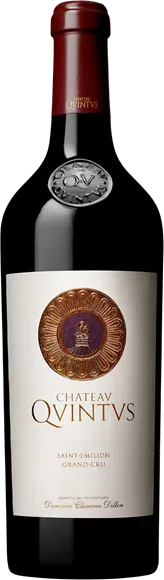 vue du vin Château Quintus Saint-Emilion Grand Cru Rouge 2018