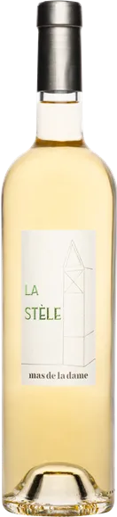 illustration du vin les Baux de Provence la Stèle Blanc 2024 Mas de la Dame