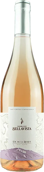 photo du vin Côtes Catalanes Col de la Roque Rosé 2022 Domaine Bellavista