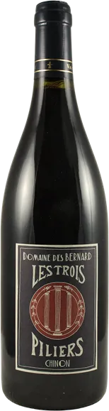 photo du vin Chinon les Trois Piliers Rouge 2022 Domaine des Bernard
