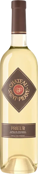 photo du vin Côtes de Provence Prieur Blanc 2023 Château Saint Pierre