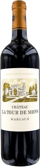 image du vin Château de la Tour de Mons Margaux Rouge 2021