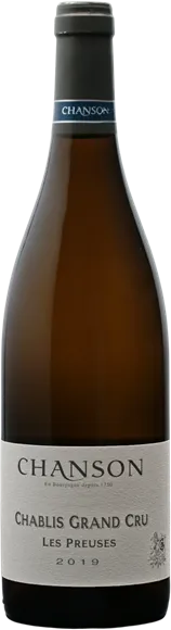 photo du vin Chablis Grand Cru Preuses Blanc 2019