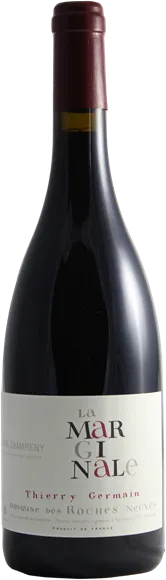 vue du vin Domaine des Roches Neuves Thierry Germain la Marginale Rouge Aop Saumur Champigny, Loire