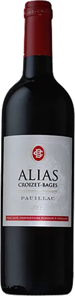 photo du vin Château Croizet-Bages Pauillac Alias Rouge 2015