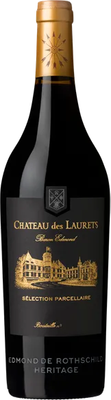 vue du vin Puisseguin-Saint-Emilion Château des Laurets Baron Sélection Parcellaire Rouge 2018 Edmond de Rothschild