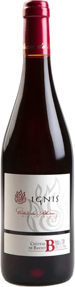 image du vin Côtes du Rhône Ignis Rouge 2023 Château de Bastet