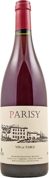 vue du vin Parisy Rosé 2019